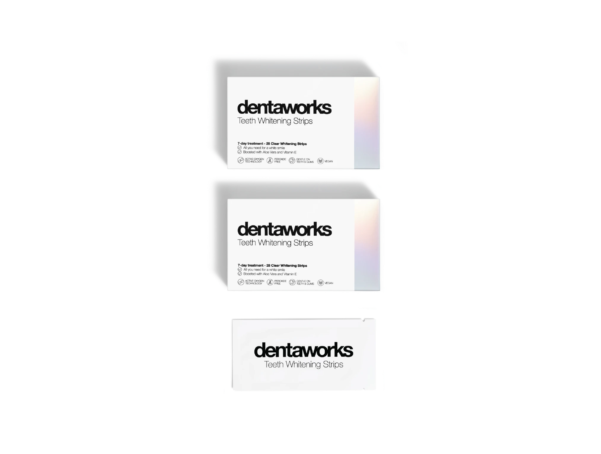 2 x Dentaworks Tandenbleek Strips